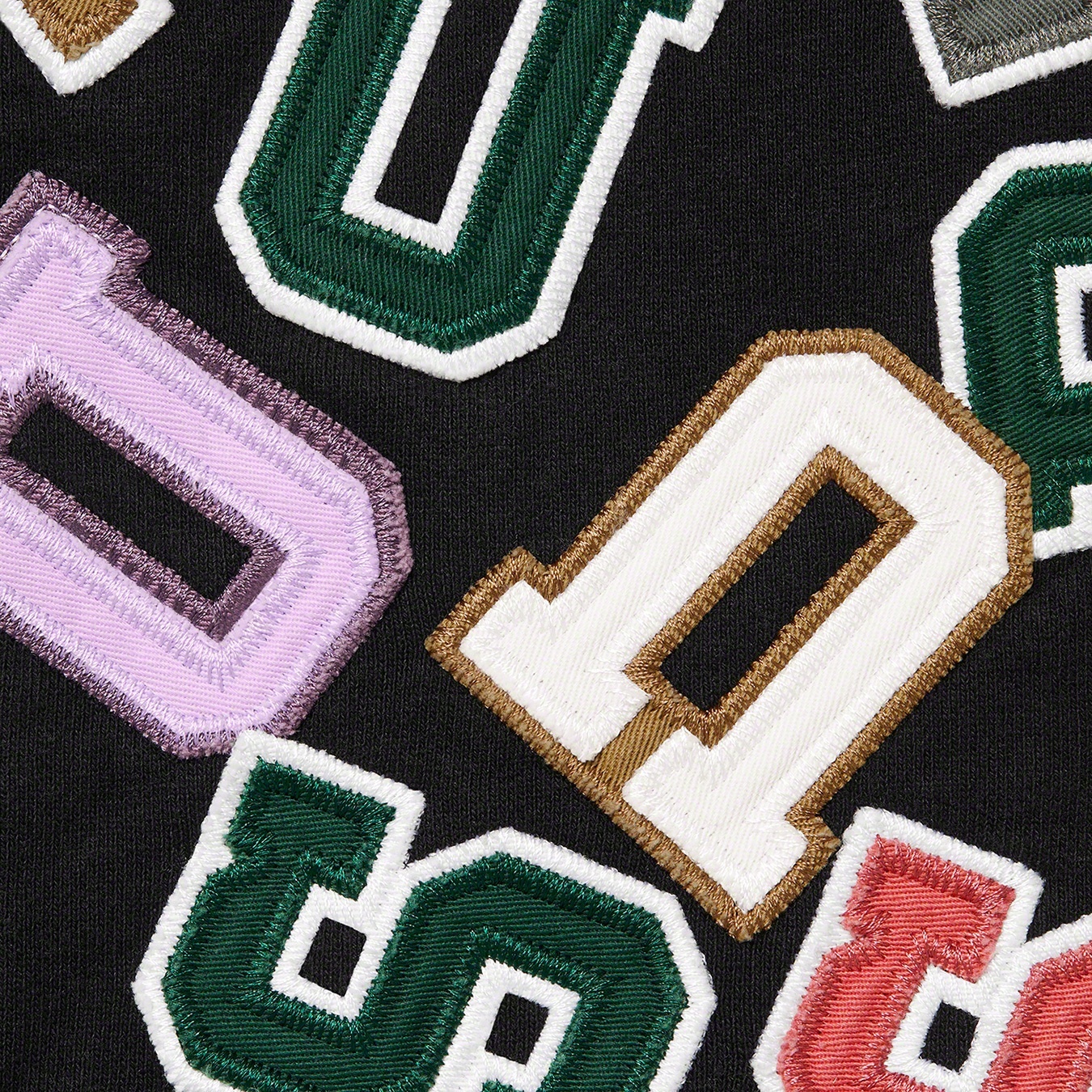 Scattered Appliqué Hooded Sweatshirt view 12